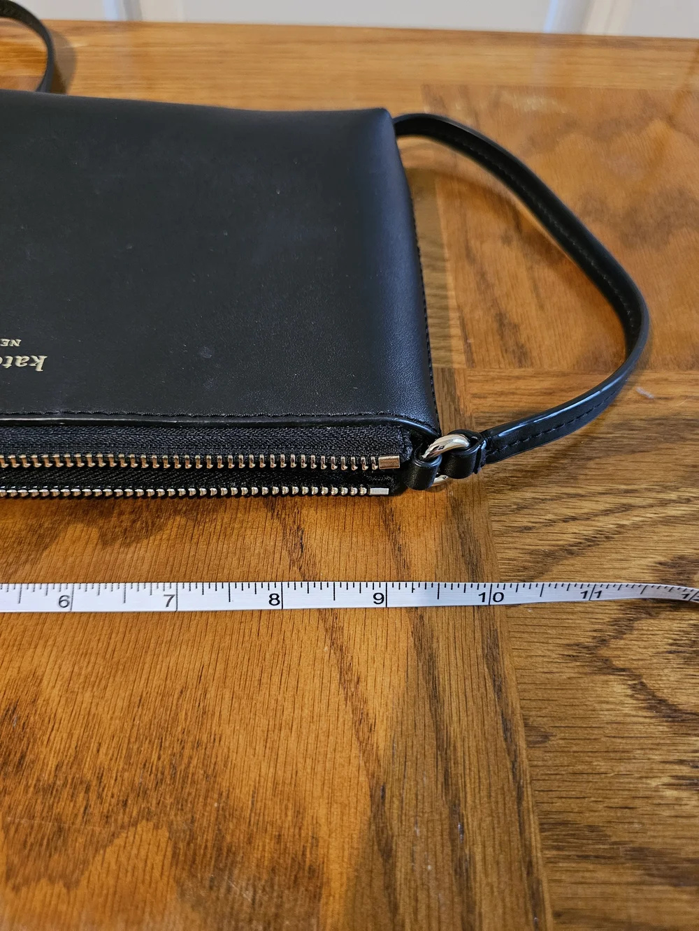 kate spade New York Black Leather Crossbody Bag